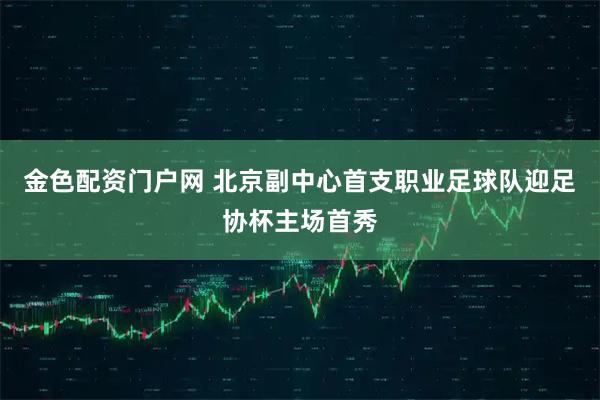 金色配资门户网 北京副中心首支职业足球队迎足协杯主场首秀