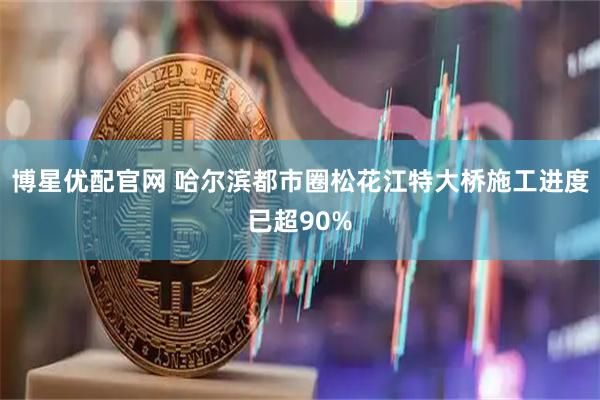 博星优配官网 哈尔滨都市圈松花江特大桥施工进度已超90%
